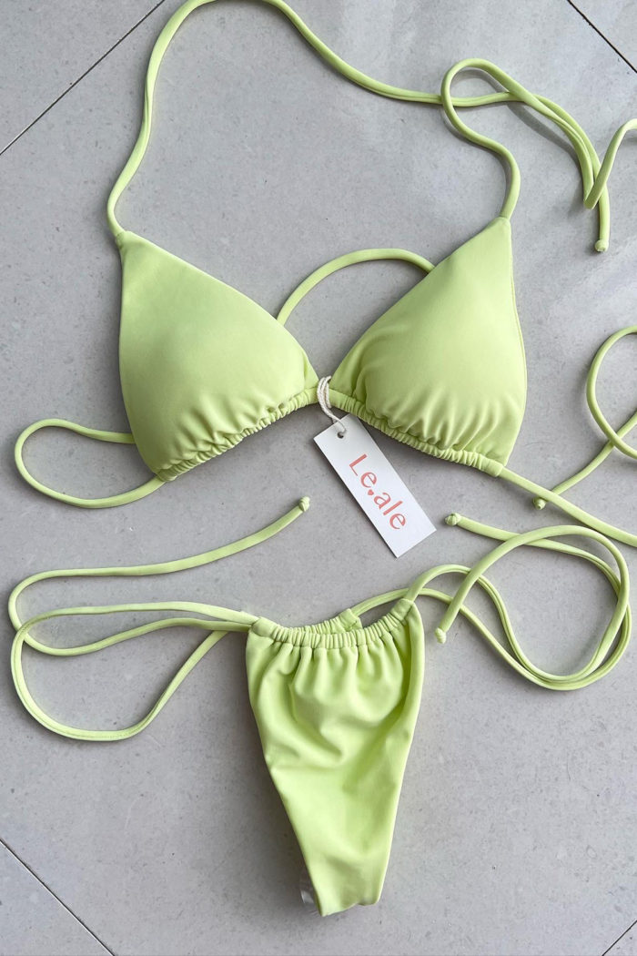 melon string uma bikini set