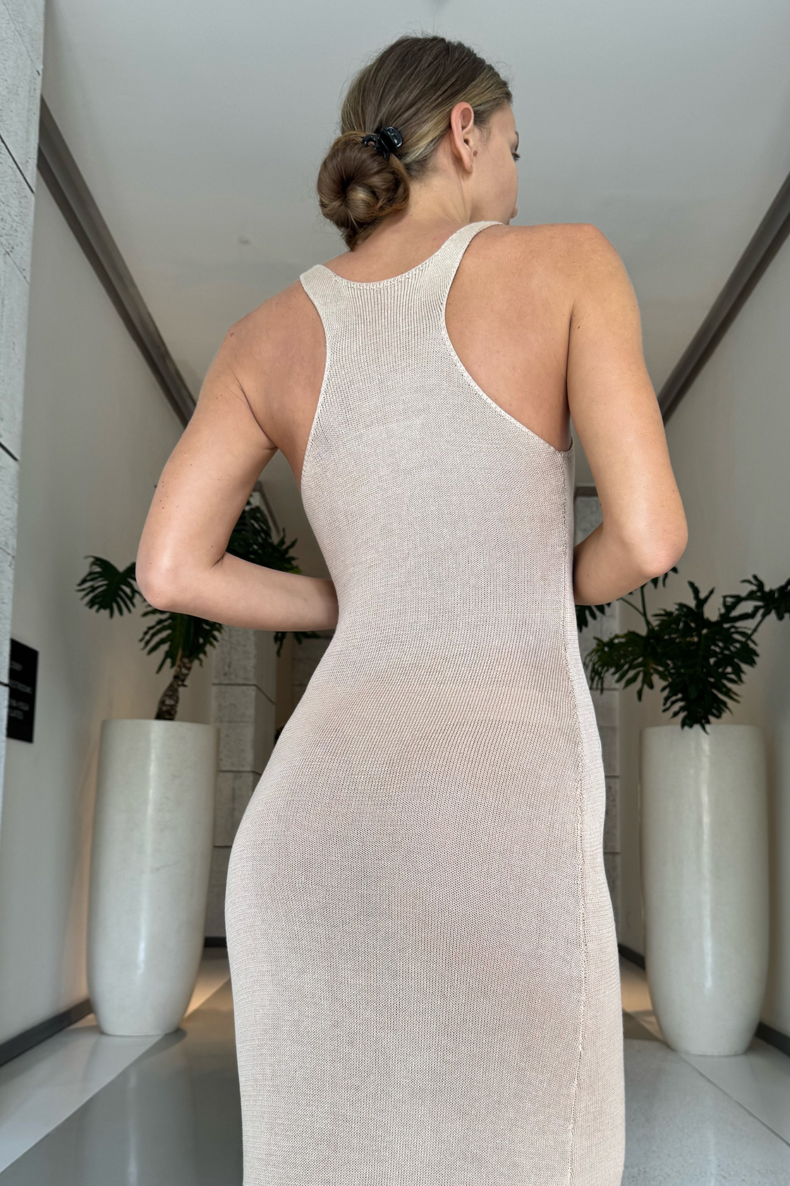 tank knit dress leale